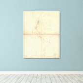 Topografische kaart van de regio van de winning va canvas afdruk (Insitu (Houten vloer))