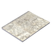 Topografische kaart van het oude Rome, Italië Notitieboek (Linkerzijde)