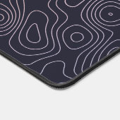 Topografische kaart van pastel bureaumat (Hoek)