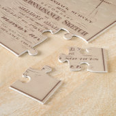 Topografische kaart voor het  Adirondack-gebergte  Legpuzzel (Zijkant)