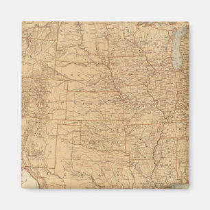 topografische kenmerken van de Verenigde Staten Magneet