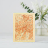  Topografische Mount Marcy New York Map Briefkaart (Staand voorkant)