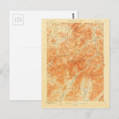  Topografische Mount Marcy New York Map Briefkaart (Voorkant / Achterkant)