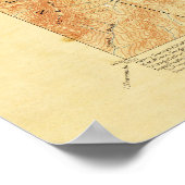  Topografische Mount Marcy New York Map Poster (Hoek)