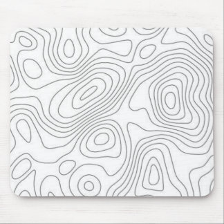 Topografische Muismat - Kaart Topografie