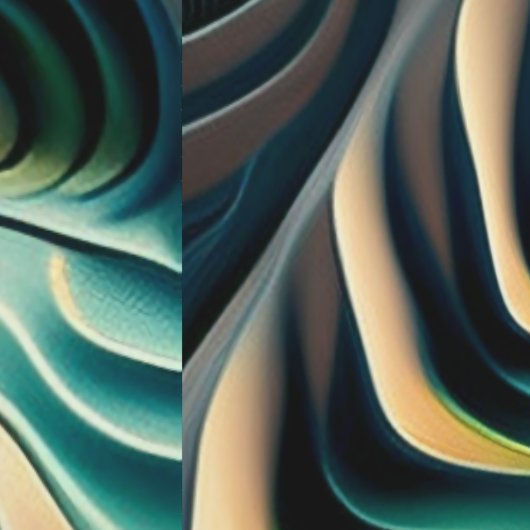 Topographic Currents Behang (Zoom)