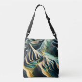 Topographic Currents Crossbody Tas (Achterkant)