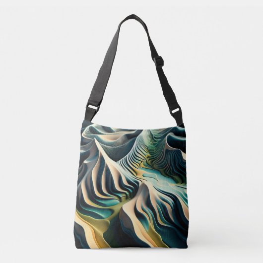 Topographic Currents Crossbody Tas (Voorkant)