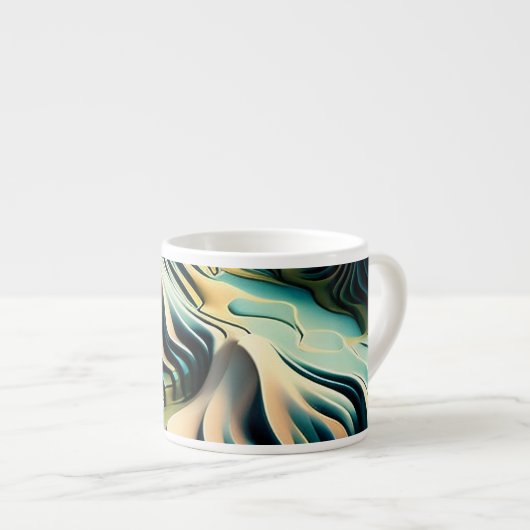 Topographic Currents Espresso Kop (Voorkant rechts)