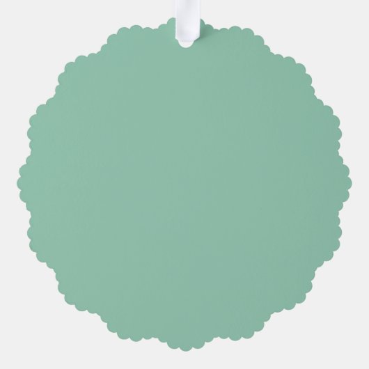 Topographic Currents Ornament Kaart (Achterkant)