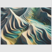 Topographic Currents Tissuepapier (Voorkant)