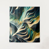 Topographic Currents Wandkleed (Voorkant)