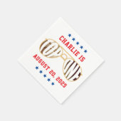 TopOne gevechtsvlieger thema eerste verjaardag Servet (Hoek)