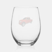 toporasnerl wijnglas zonder voet (Achterkant)