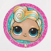Topper Lol Surprise Glitter 2 Labels (Design 2)