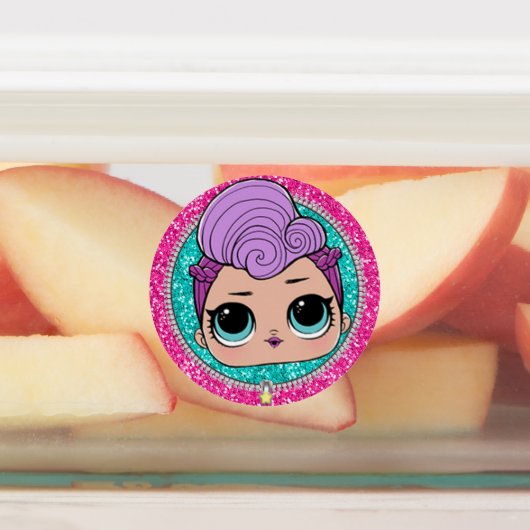 Topper Lol Surprise Glitter 2 Labels (Aangebracht)