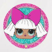 Topper Lol Surprise Glitter Labels (Design 2)