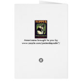  topperlabel voor groenten, Art Deco-Romance (Achterkant)