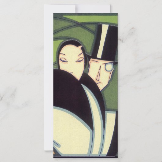  topperlabel voor groenten, Art Deco-Romance (Voorkant)