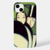  topperlabel voor groenten, Art Deco-Romance Case-Mate iPhone Case (Achterkant)