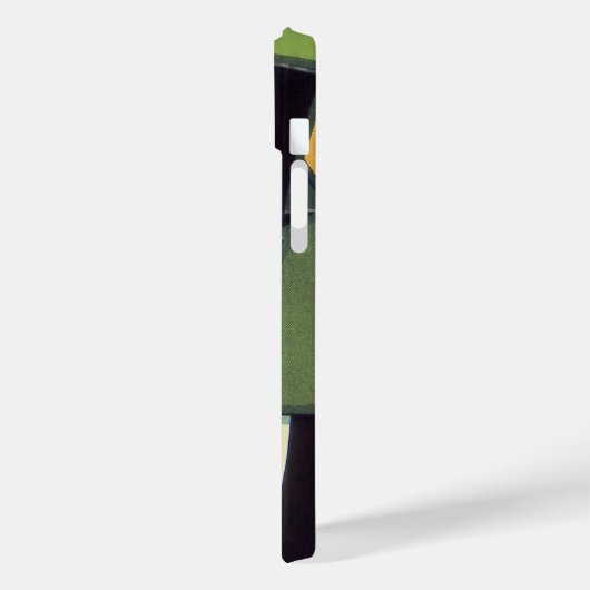  topperlabel voor groenten, Art Deco-Romance Case-Mate iPhone Case (Achterkant / Links)