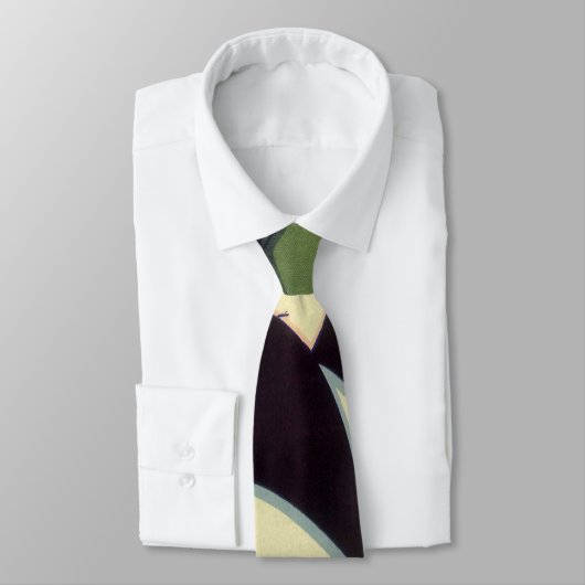  topperlabel voor groenten, Art Deco-Romance Stropdas (Gebonden)