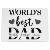 Toppers Papa Persoonlijke Cadeautas (Voorkant)