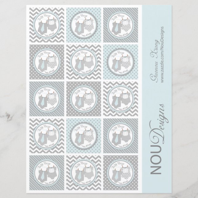 Toppertjes met dubbele Stropdassen Stropdas voor d (Voorkant)