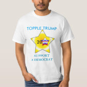 TOPPLE TRUMP T-SHIRT (Voorkant)