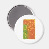 Toppling Flowers Magneet (Voorkant / Achterkant)