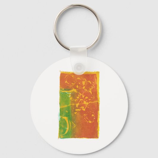 Toppling Flowers Sleutelhanger (Voorkant)