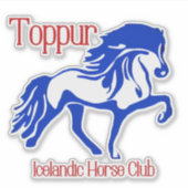 Toppur Decal Sticker (Voorkant)