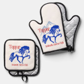 Toppur Ovenwant & Pannenlap Set (Voorkant / Achterkant)