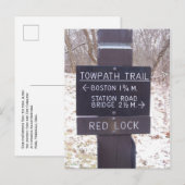 Toprails, nationaal park Cuyahoga Briefkaart (Voorkant / Achterkant)