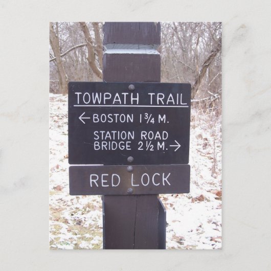 Toprails, nationaal park Cuyahoga Briefkaart (Voorkant)