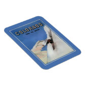 Tops the Nation - Skiing Promotional Poster Magneet (Rechterzijde)