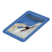 Tops the Nation - Skiing Promotional Poster Magneet (Linkerzijde)