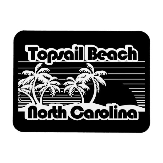 Topsail Beach North Carolina Magneet (Horizontaal)