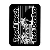 Topsail Beach North Carolina Magneet (Verticaal)