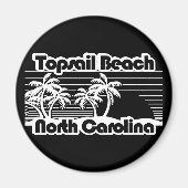 Topsail Beach North Carolina Magneet (Voorkant)