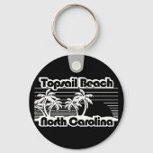 Topsail Beach North Carolina Sleutelhanger (Voorkant)