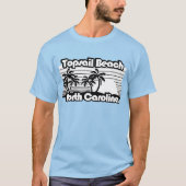 Topsail Beach North Carolina T-shirt (Voorkant)