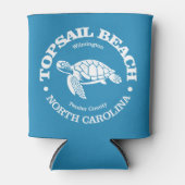 Topsail Beach (zeeen schildpad) Blikjeskoeler (Voorkant)