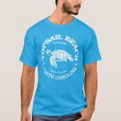 Topsail Beach (zeeen schildpad) T-shirt (Voorkant)