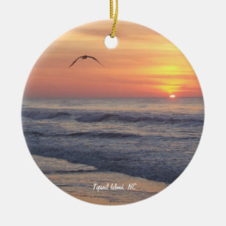 Topsail Island, NC Keramisch Ornament