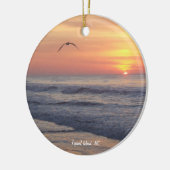 Topsail Island, NC Keramisch Ornament (Links)