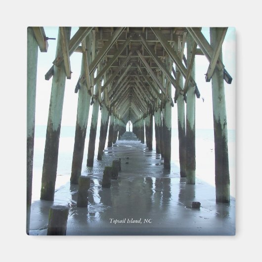 Topsail Island, NC magneet (Voorkant)