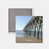 Topsail Island NC Magneet (Voorkant / Achterkant)