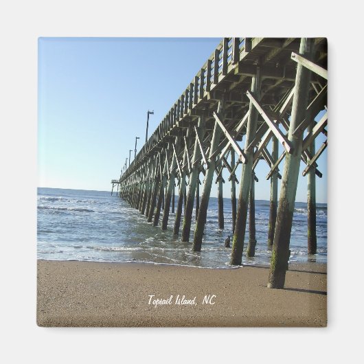 Topsail Island NC Magneet (Voorkant)