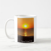 Topsail Island, NC-mok koffie Koffiemok (Links)